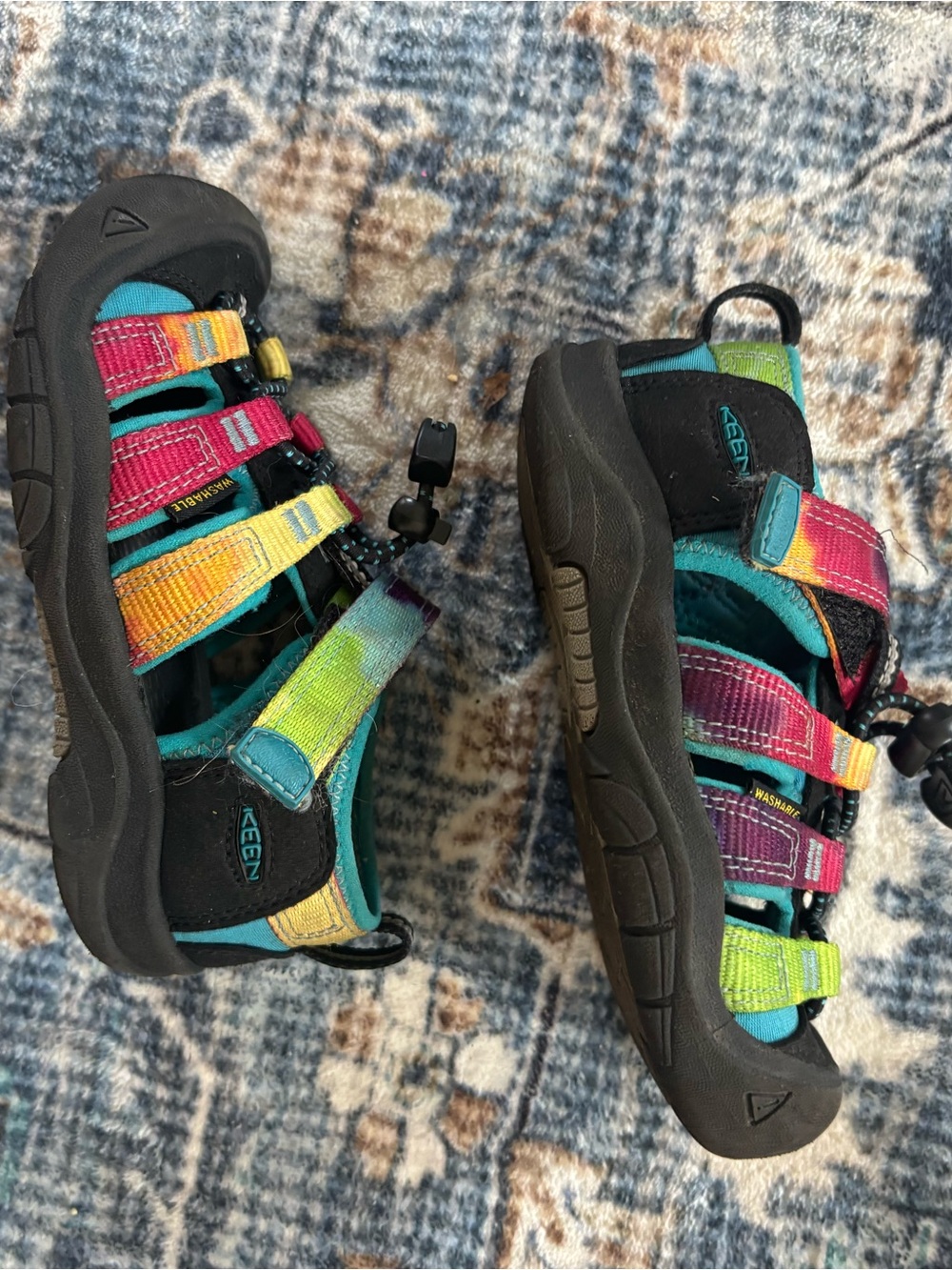 KEEN Kids' Multicolor Sandals - Rainbow Straps